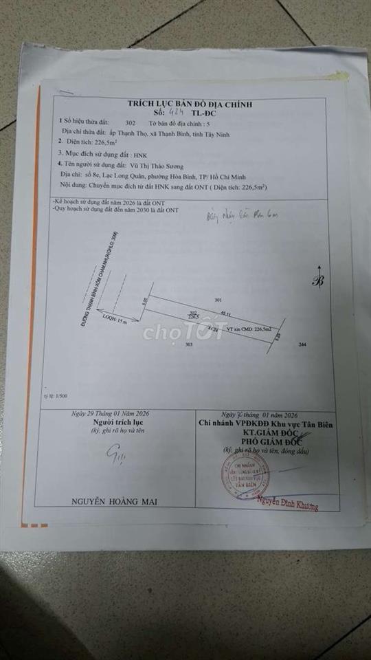 cần tiền bán gấp đất, giá thương lượng