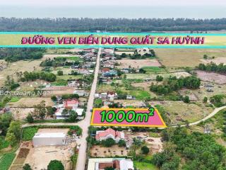 BÁN LÔ ĐẤT BIỂN ĐỨC MINH 1000M NẰM TRÊN TRỤC CHÍNH GẦN ĐƯỜNG VEN BIỂN