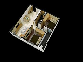 Topaz Home 2PN – có nội thất –  7 triệu/tháng