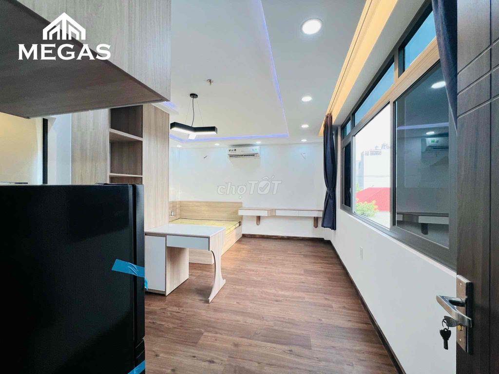 STUDIO FULL NỘI THẤT TÁCH BẾP - 2 CỬA SỔ THOÁNG