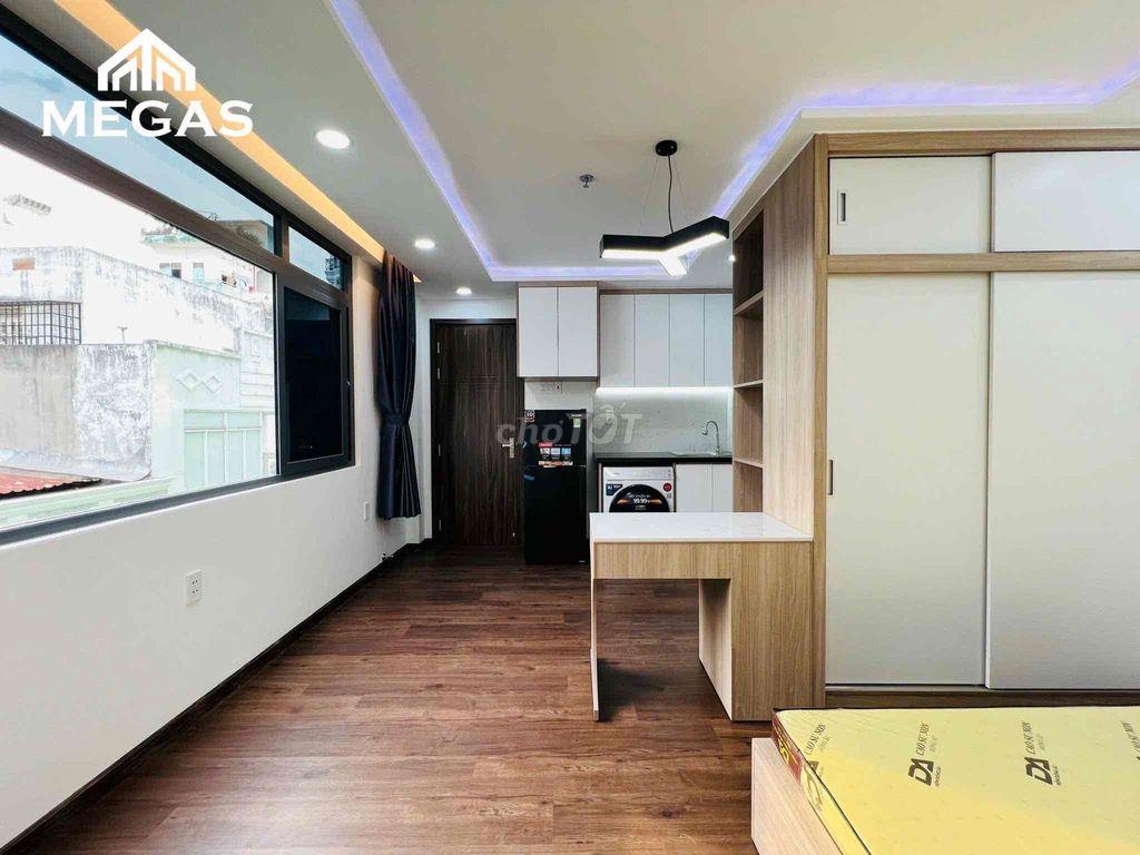 STUDIO FULL NỘI THẤT TÁCH BẾP - 2 CỬA SỔ THOÁNG