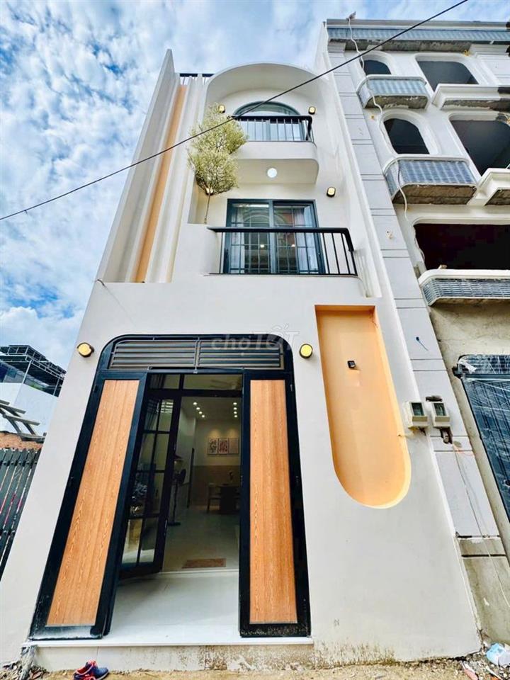 Nhà phạm văn chiêu 4,2x10 nở hậu 4,6 an hội đông