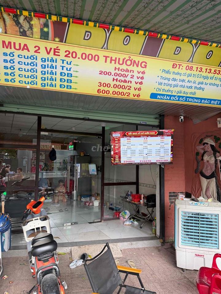 sang nhượng tiệm vé số