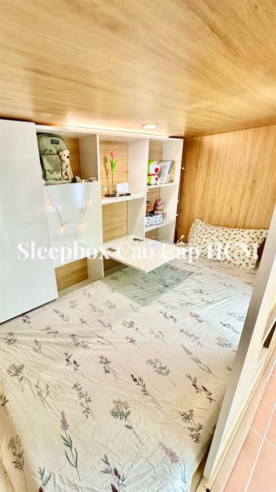 PHÒNG TRỌ 1 NGƯỜI Ở SLEEPBOX Q12 VƯỜN LÀI DH NGUYỄN TẤT THÀNH 1,5TR