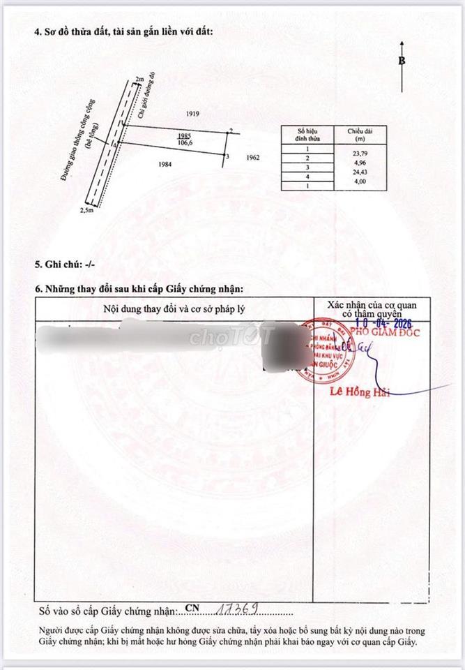 🏡 GẦN CO.OPMART CẦN GIUỘC – GIÁ CHỈ 435 TRIỆU - 106m2 🏡