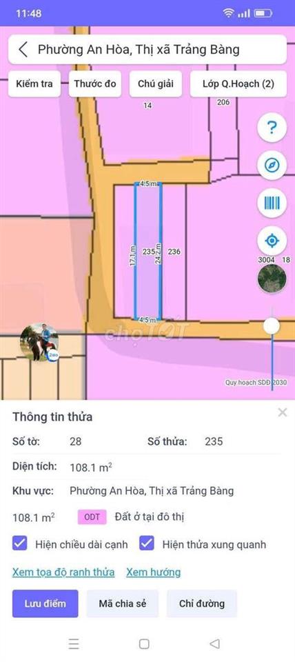 ĐẤT TRẢNG BÀNG ,AN HÒA TÂY NINH