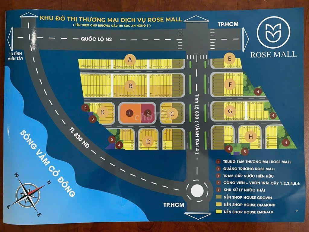 Chính chủ bán lỗ lô đất 100m ( 5×20m) thổ cư Đức Hòa Long An (Tây Ninh