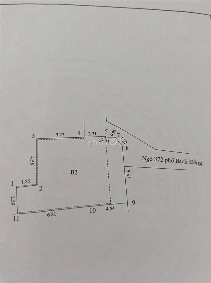 Bán nhà Bạch Đằng Hà Nội