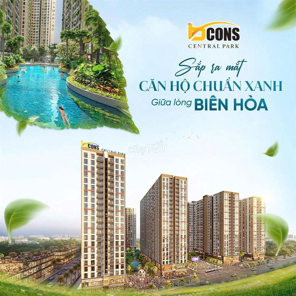 Sức hút của căn hộ CENTRAL PARK ngay Vincom Biên Hòa, căn 2pn 2wc