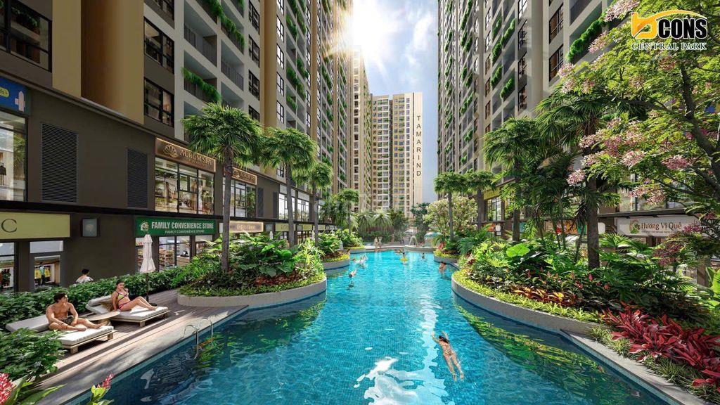 Sức hút của căn hộ CENTRAL PARK ngay Vincom Biên Hòa, căn 2pn 2wc