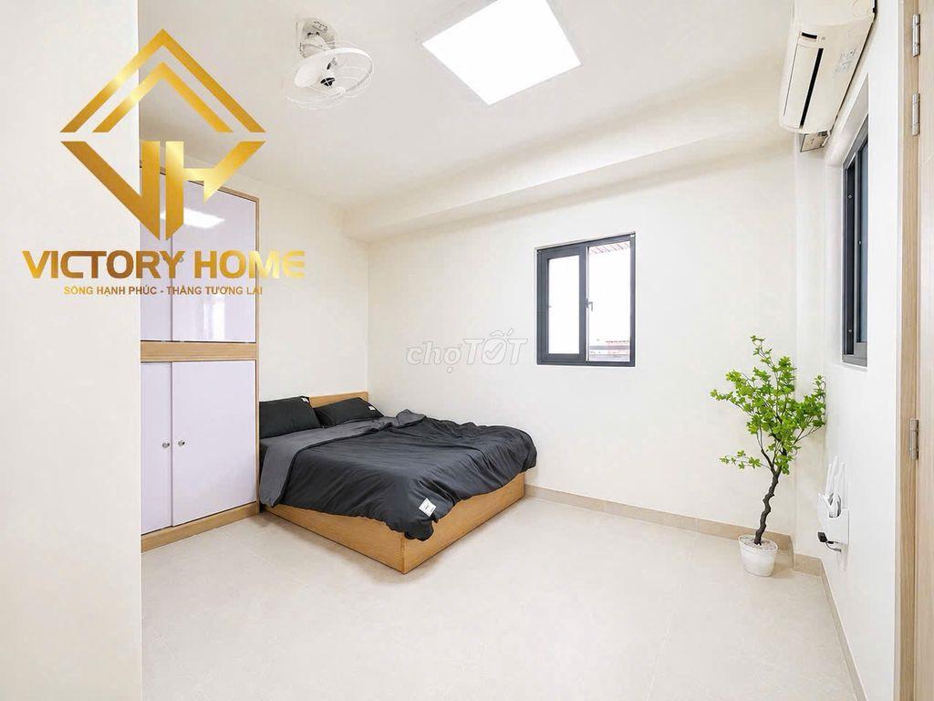 Phòng trọ studio mới xây, full nội thất, giờ giấc tự do, an ninh 