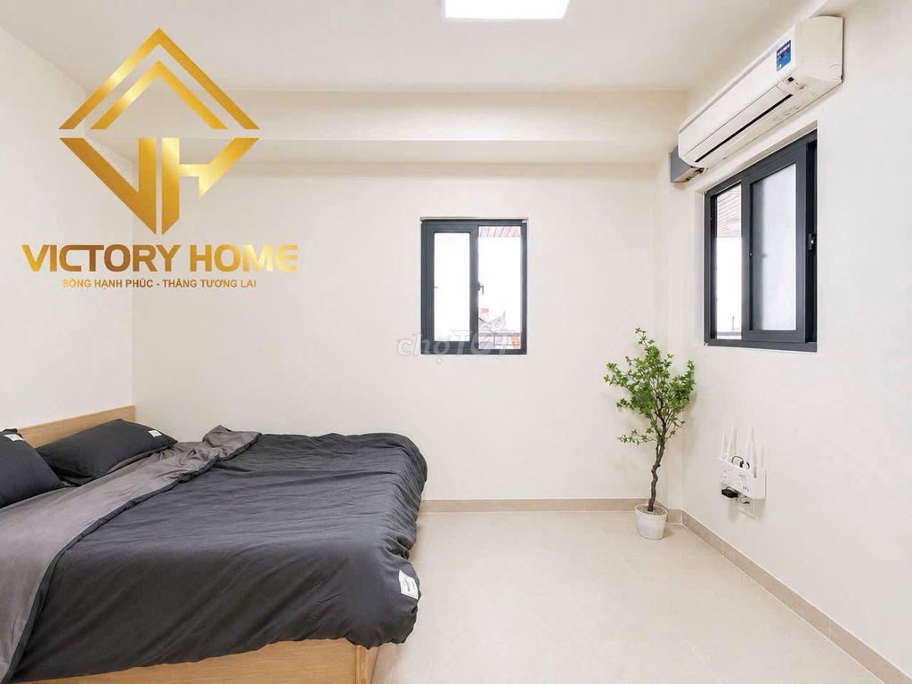 Phòng trọ studio mới xây, full nội thất, giờ giấc tự do, an ninh 