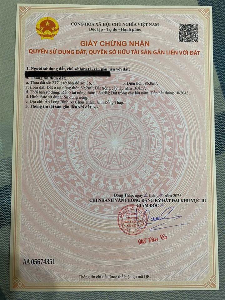 Nhà mặt tiền QL1A