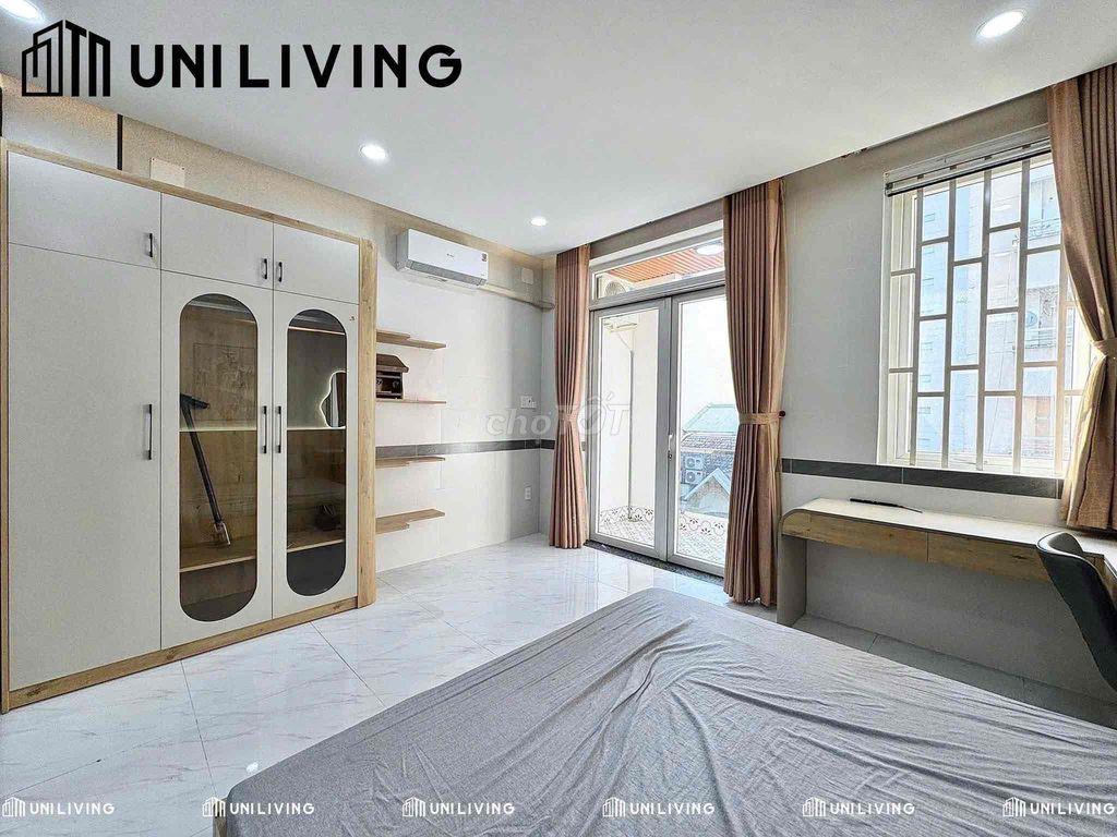 CHO THUÊ 1PN TÁCH BẾP BAN CÔNG NGAY NGÃ TƯ HÀNG XANH, ĐH HUTECH, UEF