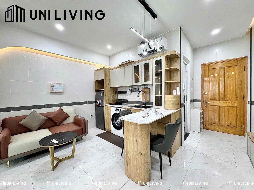 CHO THUÊ 1PN TÁCH BẾP BAN CÔNG NGAY NGÃ TƯ HÀNG XANH, ĐH HUTECH, UEF
