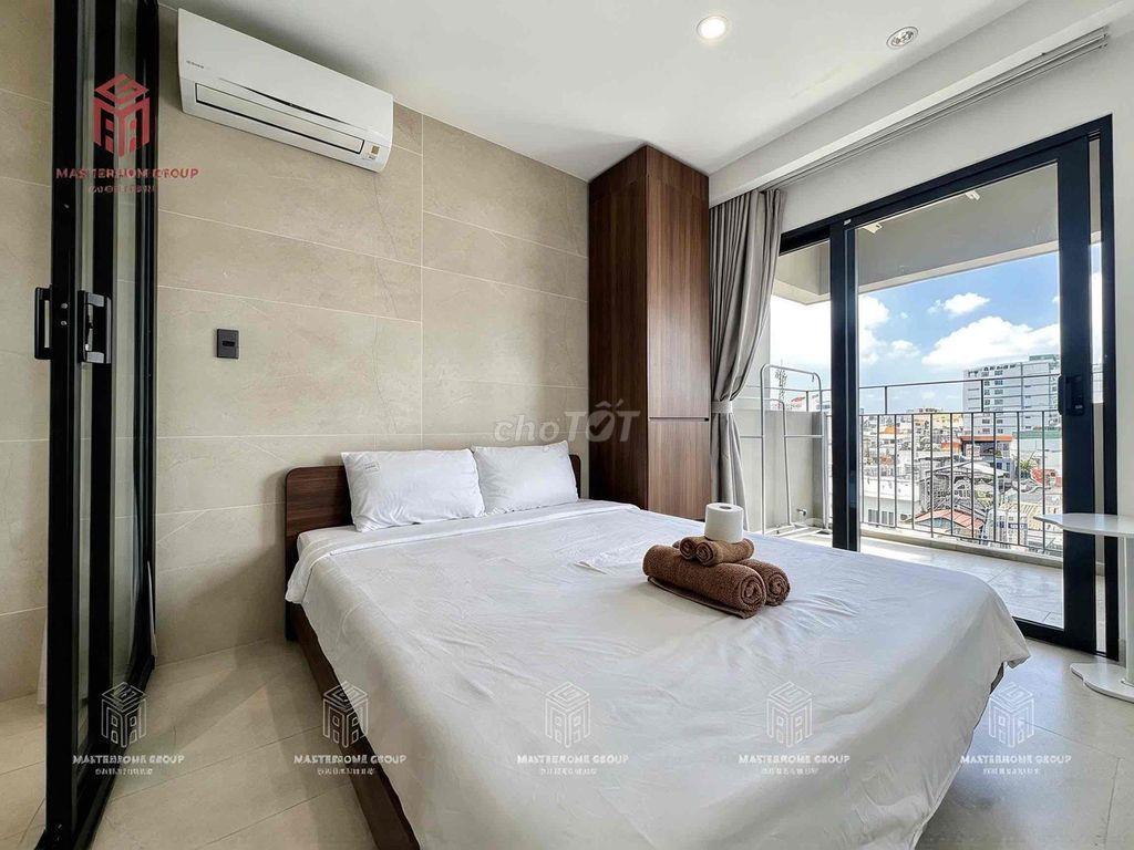 CHO THUÊ 1PN BAN CÔNG TÁCH BẾP GẦN CHỢ BÀ TRIỂU TIỆN QUA Q1