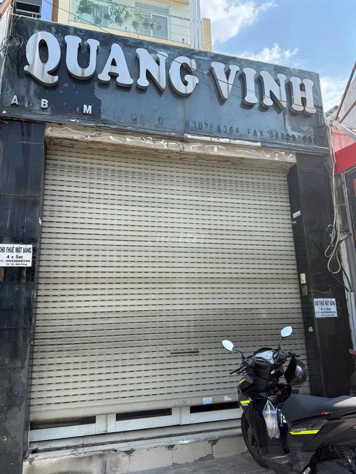 Mặt bằng kinh doanh cho thuê