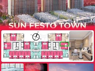 CĂN STUDIO SUN FESTO TOWN – TẦNG 18 | VIEW MẶT HỒ | CHỈ TỪ 1,75 TỶ