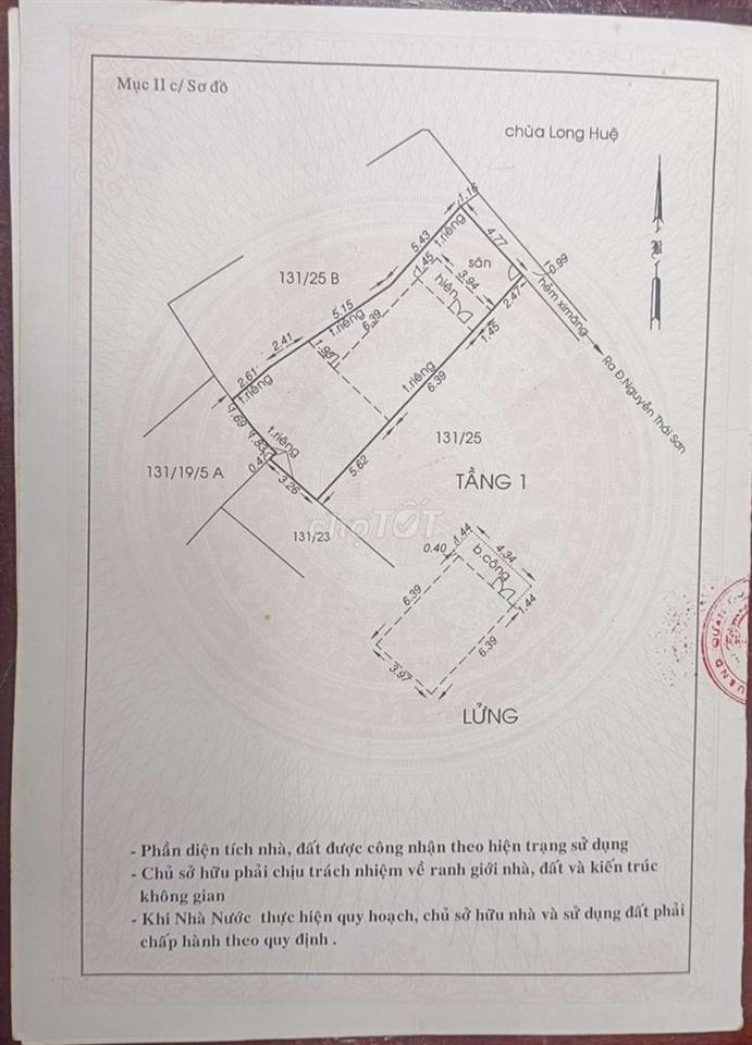 Bán nhà cấp 4