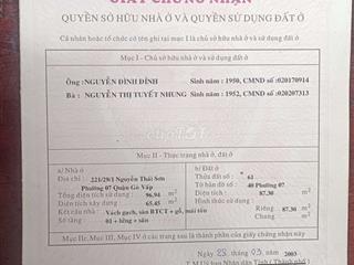 Bán nhà cấp 4