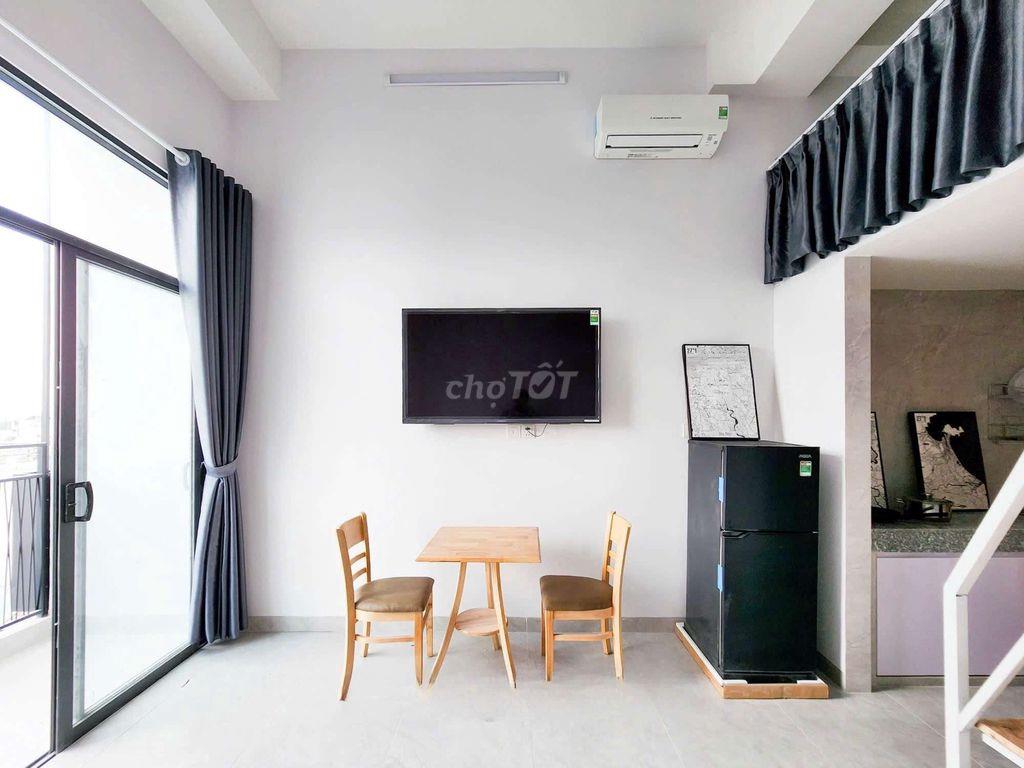 Căn hộ Duplex ban công - Gần Lotte Mart, Phú Mỹ Hưng, đh Ntt, RMIT...