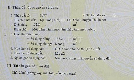MT Đông Nhì, P.Lái Thiêu