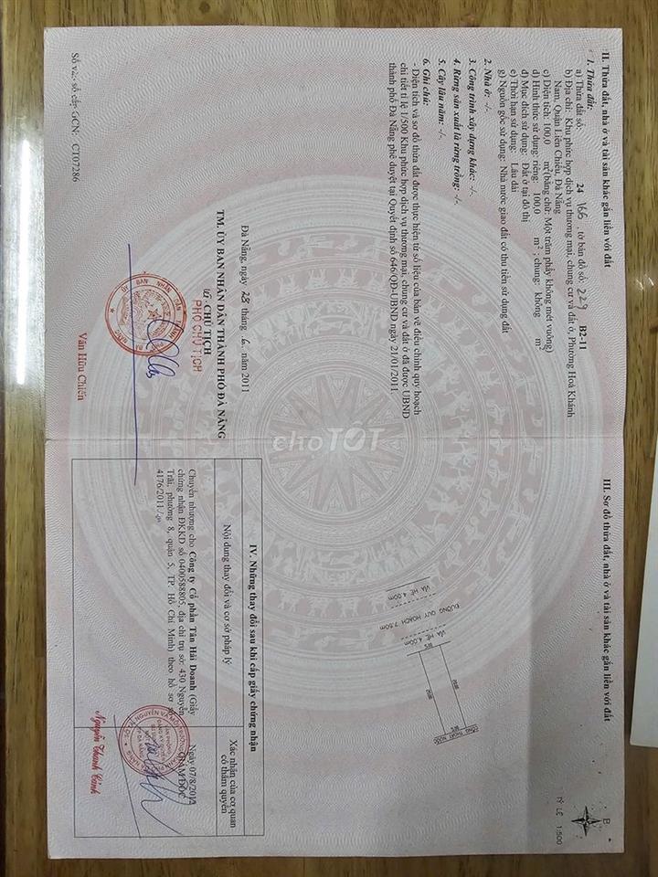 Đất ngay cổng đại học duy tân , phù hợp xây căn hộ, 