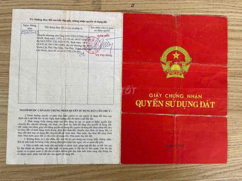 Tôi cần bán đất nền nông nghiệp, chính chủ