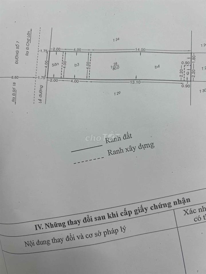 🏡 Bán Nhà Mặt Tiền Đường Lớn – Vị Trí Đẹp, Kinh Doanh Tốt – 3 Tấm Đúc
