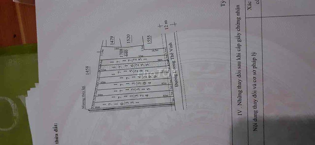 đất mặt tiền lương thế vinh Thạnh Mỹ