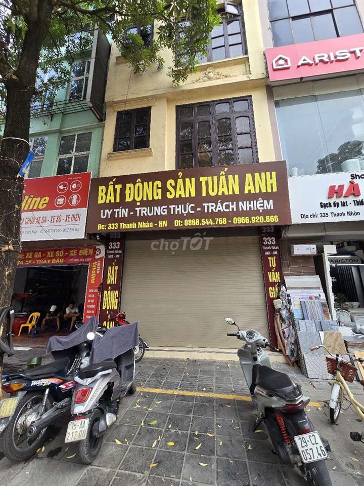 Cho thuê tầng 3 tầng 4 nhà mặt đường Thanh Nhàn