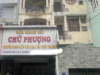 🏡 BÁN NHÀ MẶT TIỀN ĐƯỜNG PHẠM PHÚ THỨ BÀU CÁT – TÂN BÌNH 4mx 25m