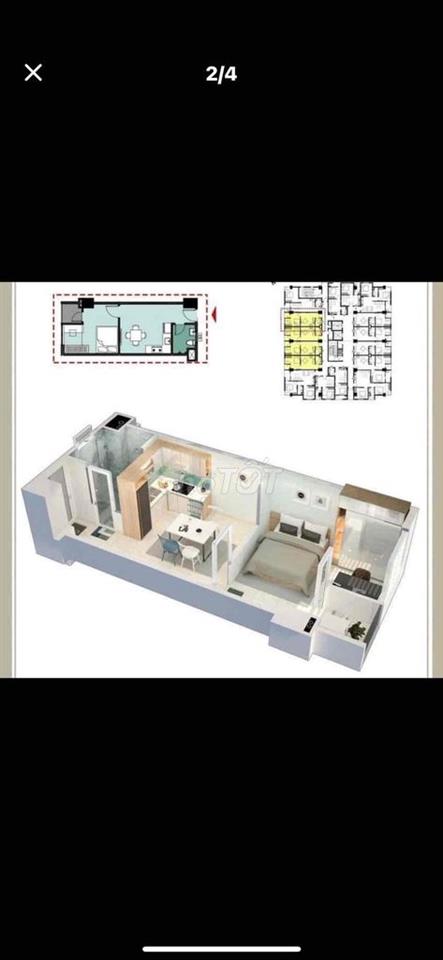 Chưa đến 1 tỷ BÁN CĂN CHUNG STUDIO CƯ TÂM HUYẾT