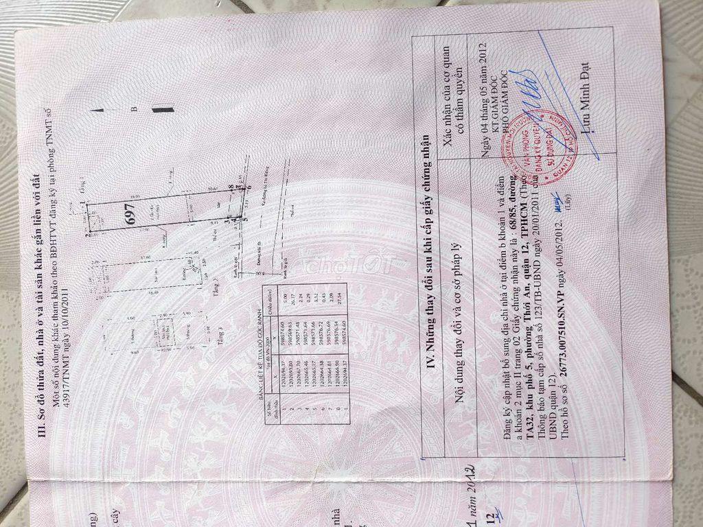 bán nhà đường TA20