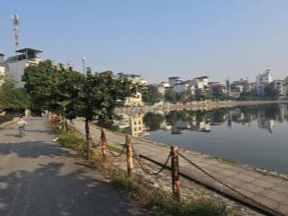Bán nhà 2 mặt tiền, 1 mặt view hồ