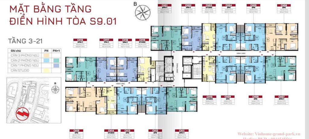 🔥 CHÍNH CHỦ CẦN BÁN GẤP – VINHOMES GRAND PARK 🔥S902