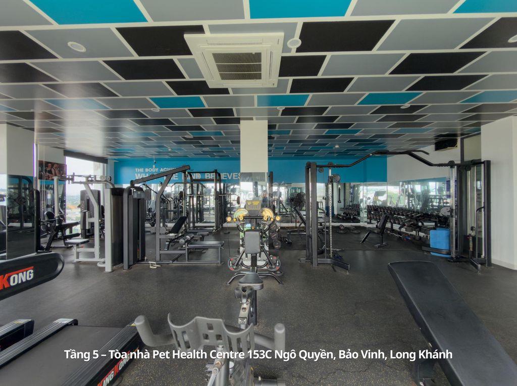 CHO THUÊ PHÒNG GYM 300M² – FULL MÁY MÓC
