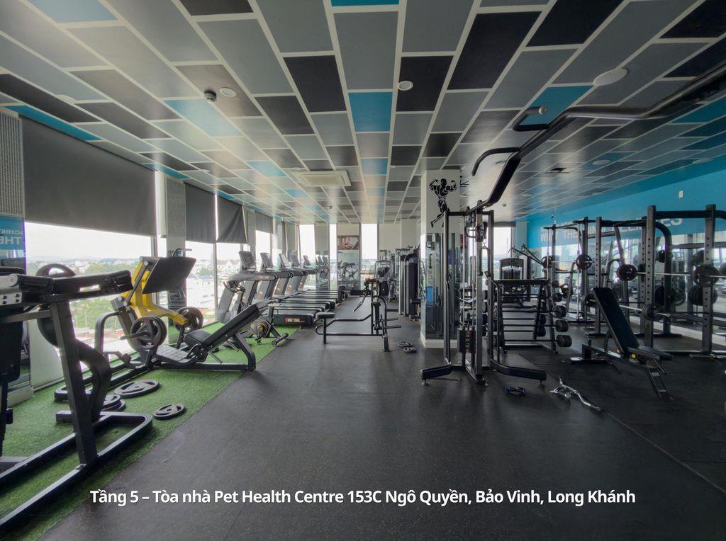 CHO THUÊ PHÒNG GYM 300M² – FULL MÁY MÓC