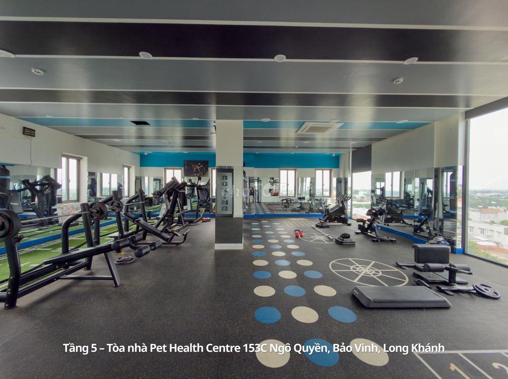 CHO THUÊ PHÒNG GYM 300M² – FULL MÁY MÓC