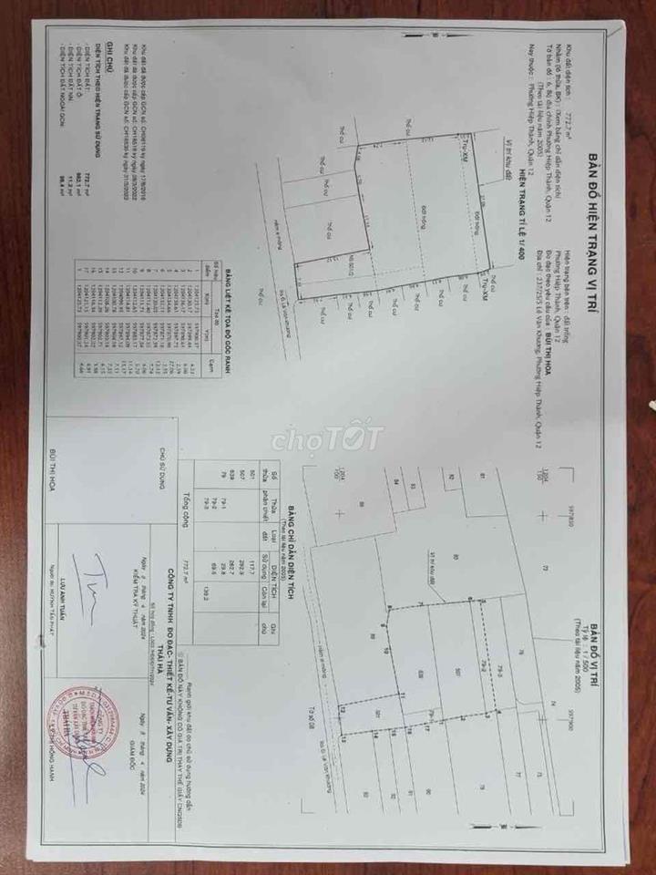 Gấp!!! Đất MT hẻm 501 Lê Văn Khương, quận 12, diện tích khủng