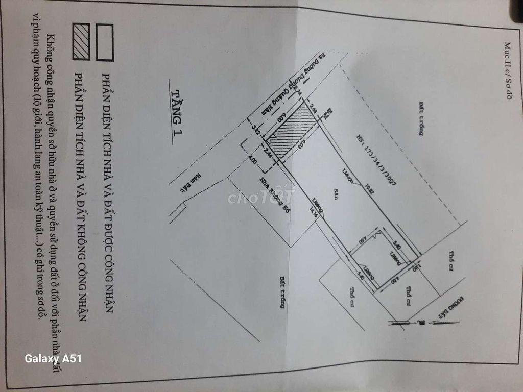 Bán nhà đường số 20, p5, Q gò Vấp