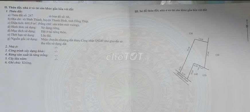 Đất nền thổ cư