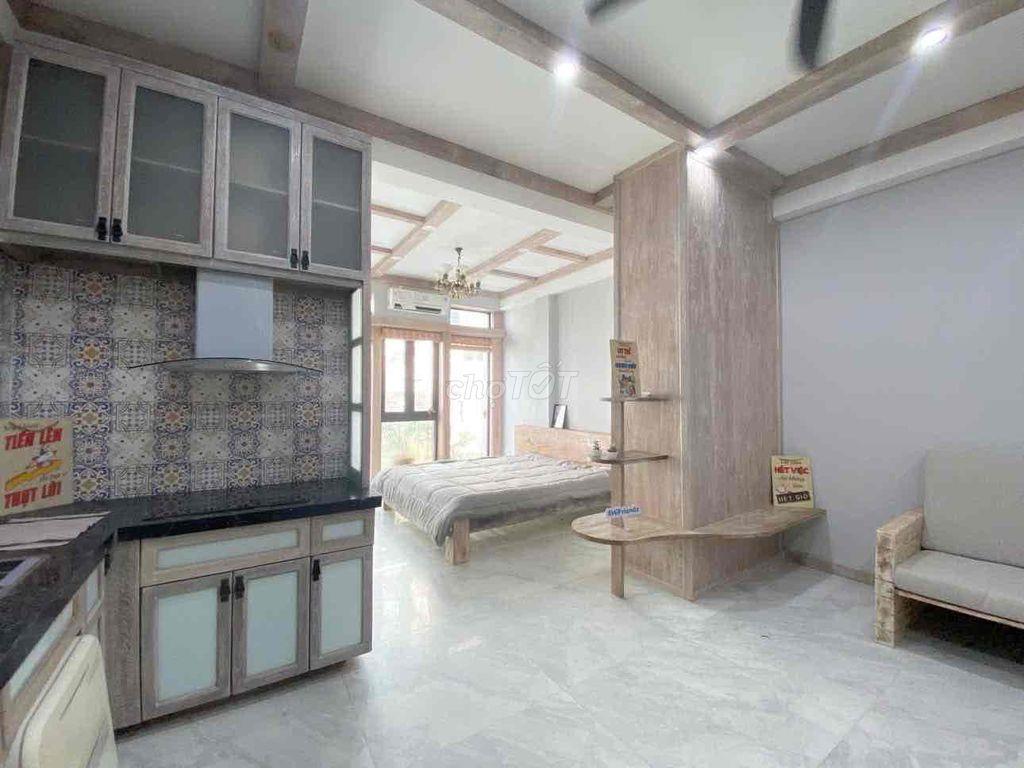 Đang trống căn studio siêu rộng ban công ngay bình thạnh full nt