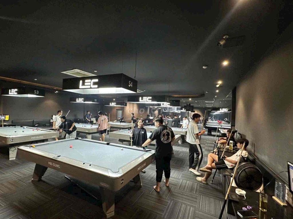 SANG NHƯỢNG CLB BILLIARDS 21 BÀN -QUẬN TÂN PHÚ -TP.HCM