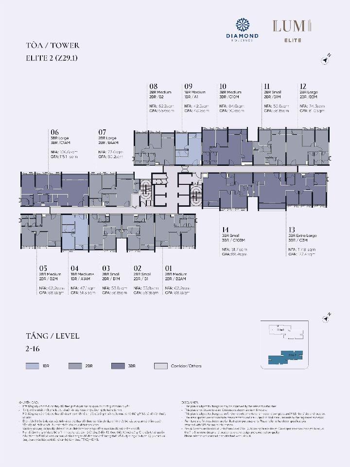 🔥 [BÁN CẮT LỖ] 1PN Lumi HN 52m2 tòa E2 (TÒA VIP NHẤT) - 3.9 tỷ
