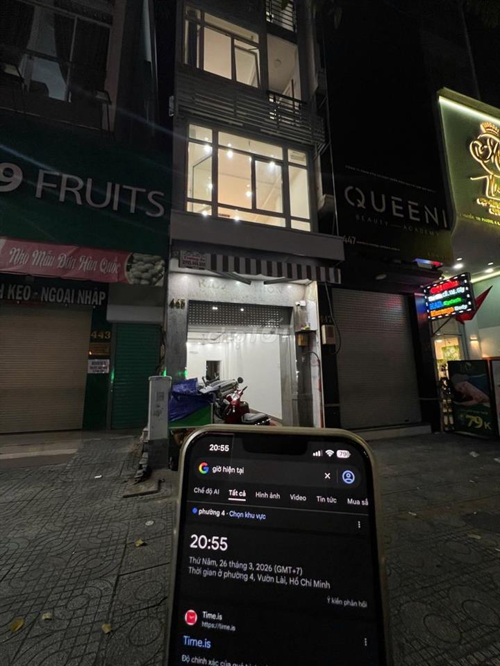 Cho thuê nhà mặt tiền quận 10