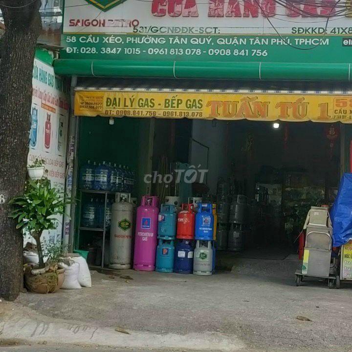 Cho thuê mặt bằng đang kinh doanh mặt tiền cầu xéo quận Tân phú