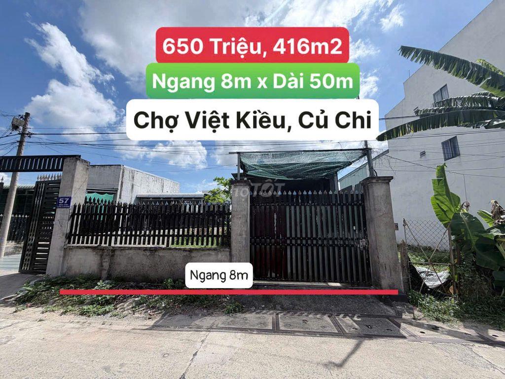 416M2 ĐẤT SẴN NHÀ CÁCH QUỐC LỘ 22 ĐÚNG 3 PHÚT CHỦ CẦN BÁN GẤP 650TRIỆU