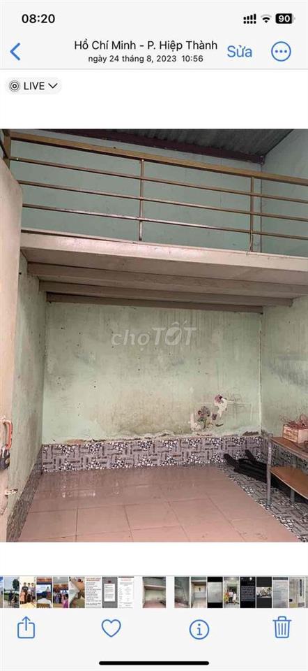 phòng cho thuê đường Nguyễn thị kiểu tân thới hiệp q12
