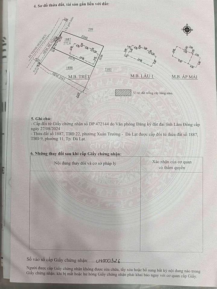 Cần bán Villa View nhà lồng để trả nợ ngân hàng gấp ở Đà Lạt